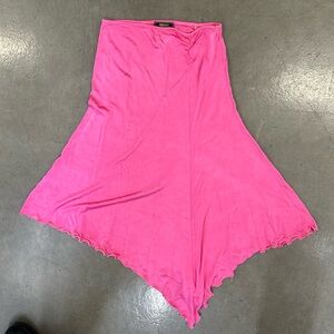 VERSACE Jeans Couture Elegant Pink Skirt 96 % viscosa  Size 26